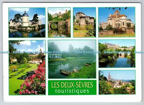 D314241 Les Deux Sevres touristiques. Pierre Morisan. Combier Macon. PM. Parthen