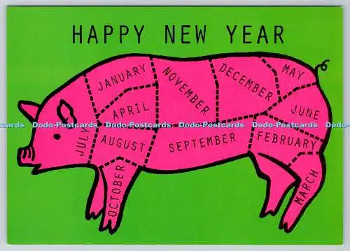 D313259 Happy New Year. Keith Bates. Manchester. Bumerang Media. Unterstützt Desig