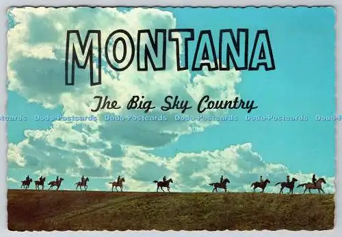 D314251 Montana. Big Sky Country. Silhouette. Free Lance Photographers Guild. Bo