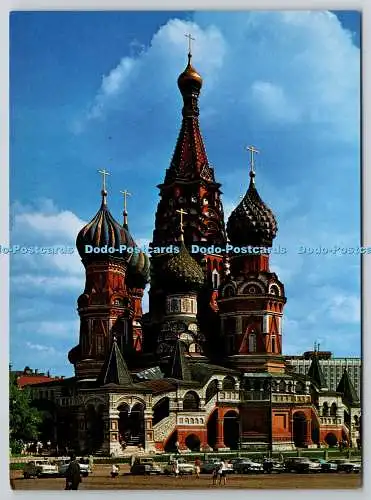 D322322 Moskau. Basilius Kathedrale. Intourist. UdSSR
