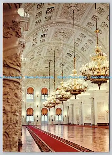 D322323 Moskau. St. George Hall im Großen Kremlpalast. K. Thon. Aurora Art