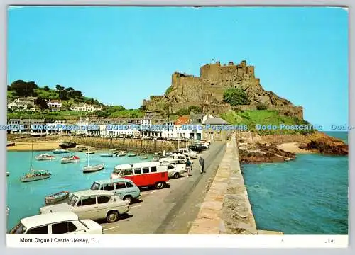 D313278 Schloss Mont Orgueil. C.I. Leader Sales. Jersey. E. T. W. Dennis