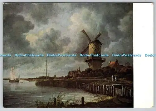 D313284 Rijksmuseum. Amsterdam. Jacob van Ruisdael. Mühle bei Wijk bij Duurstend