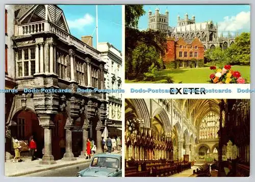 D317096 Exeter. John Hinde. London. Multi View