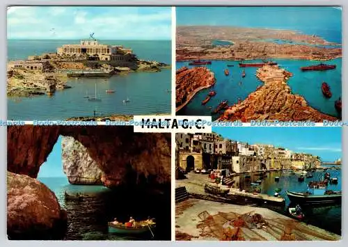 D313297 Malta G. C. The Cathedral Library. Sliema. Multi View