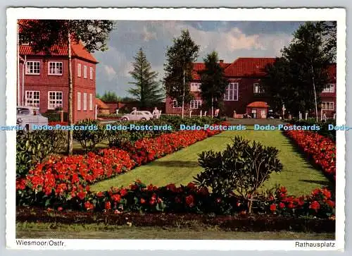 D313326 Wiesmoor. Ostfr. Rathausplatz. Foto Kaulfuss Wiesmoor