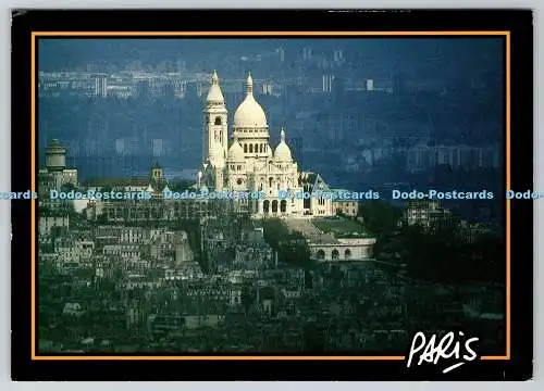 D314321 Paris. Le Sacre Coeur. M. et G. Bild in Editionen. Frankreich. Postkarte