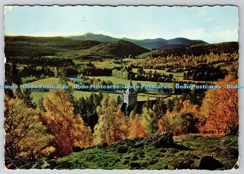 D314344 Dee Valley. Aberdeenshire. Crathie Church. Valentines Scots Pictorial Se