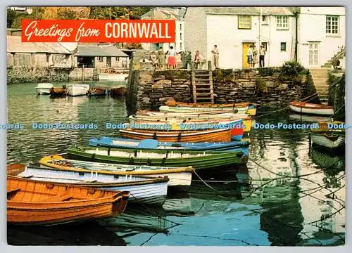 D317172 Cornwall. Polperro. J. Salmon Ltd. Sevenoaks. Kent. PM Hayll Cornwall. 1