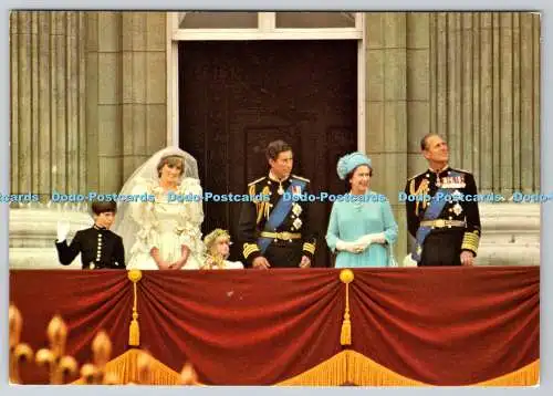 D314355 Buckingham Palace. Hochzeit ihrer Königlichen Hoheit Prinz und Prinzessin