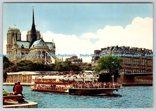 D317176 Frankreich. Paris. Notre Dame et la Seine. Edition Chantal