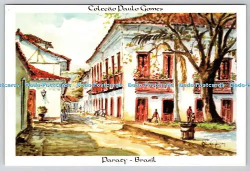 D314360 Brasil. Paraty. Colecao Paulo Gomes. Solar dos Geranios. RPC. 2005. Post
