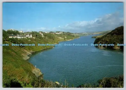 D317178 River Gannel. Newquay. J and S Cards Ltd. Taunton. Colourmaster Ltd. Cra