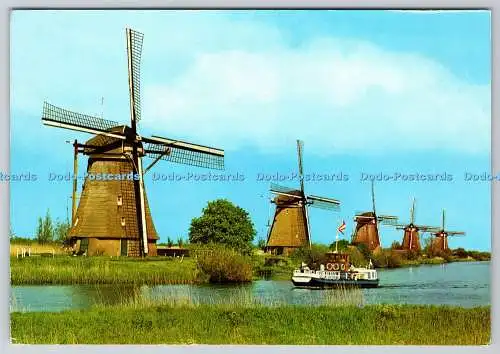 D313377 Holland. Land der Windmühlen. Krüger. Schlitten fahren. PM Amsterdam. 1982