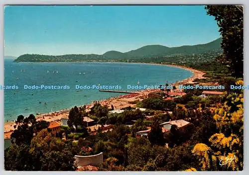 D317179 La Croix Valmer. Var. La Plage. Esys Marque deposee. Azurcolor Editions.