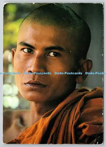 D322427 Buddhistischer Mönch. Graham Harrison aus dem lebendigen Buddhismus. Von Andrew Powell. B