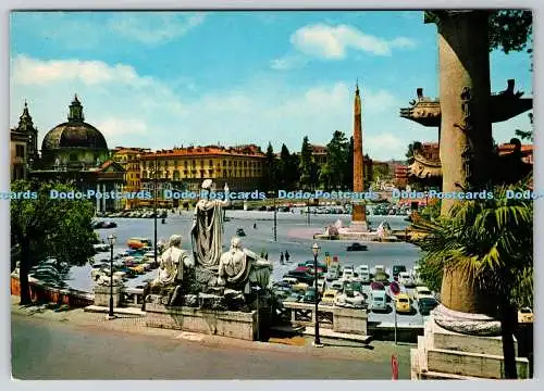 D313393 Roma. Platz des Volkes. Kodak Ektachrome. Multigraf Terni