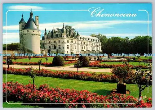 D314386 Indre et Loire. Le Chateau de Chenonceau. Les Merveilles du val de Loire