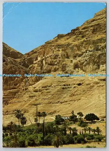D322442 Berg der Versuchung am Jordantal bei Jericho. SJD. Verlag der St Johanni
