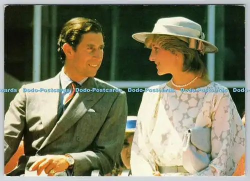 D314394 Prinz und Prinzessin von Wales. James Grey. Tägliche Post. London. A.N.G.p