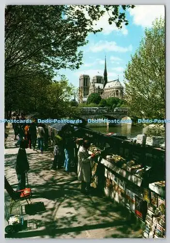 D322448 Paris et ses Merveilles. Bouquinistes. Quai de la Tournelle. La Seine et