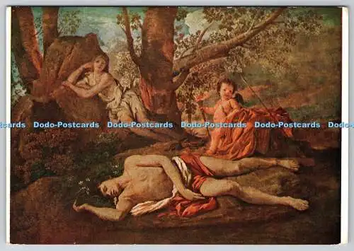D314426 Frankreich. Musee du Louvre. Nicolas Poussin. Echo et Narcisse. Nomis. Paris