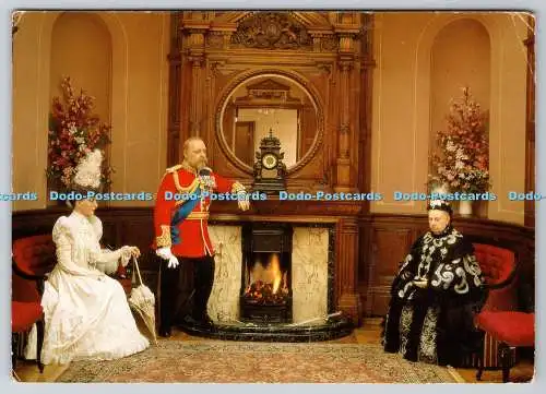 D313446 Queen Victoria The Prince and Princess of Wales in the Royal Waiting Roo