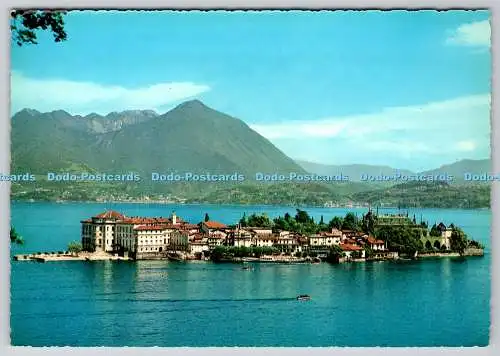 D317251 Der See Maggiore. Isola Bella. A. Preda. Milano. APM. Kodak Ektachrome