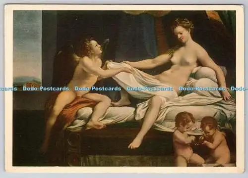 D314432 Roma. Galleria Borghese. Danae. Correggio. Eliocromia Z. Zacchetti. Mila