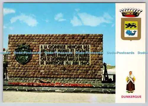 D314435 Frankreich. Denkmal der Schlacht von Dunkerque. Mai Juni 1940. MAGE. Drancy. Es