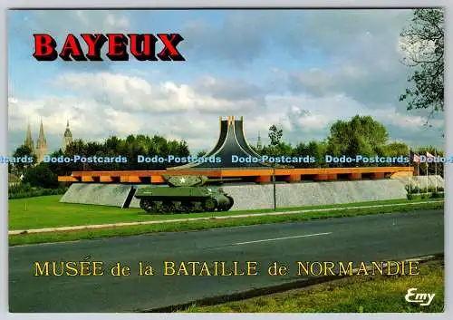 D313452 Bayeux. Calvados. Mr. Lemerre. Caen. Musee de la Bataille de Normandie.