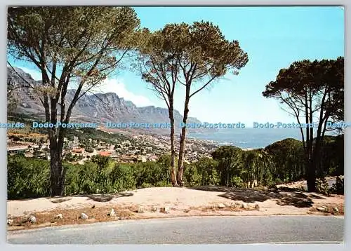 D314442 Südafrika. Kapstadt. Camps Bay und Apostles Peninsula. J. Arthur Dix
