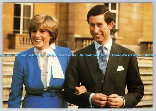 D314446 Hochzeit von Prinz von Wales und Lady Diana Spencer. Kardorama. Töpfer B