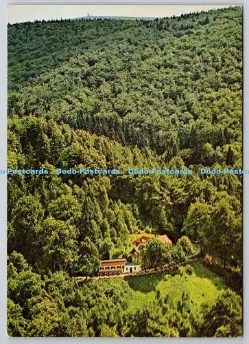 D322496 Bad Harzburg. Die Sennhütte mit Brockenblick. Die Qualitats Ansichtskar