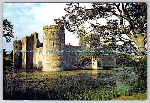D314449 Sussex. Schloss Bodiam. National Trust. J. Arthur Dixon. Newport. Farbe
