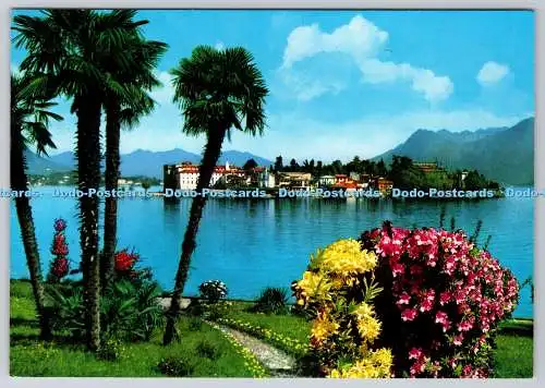D317269 Lago Maggiore. Isola Bella aus Stresa. Rivetta Souvenirs. Brescia. Brun