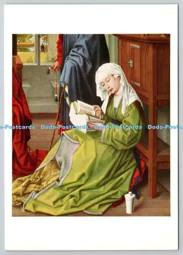 D322515 Rogier van der Weyden. Die Magdalenenlesung. National Gallery Card No 11