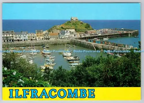 D317289 Ilfracombe. Innenhafen und Laternenberg. J. Salmon Ltd. Sevenoaks. Ke