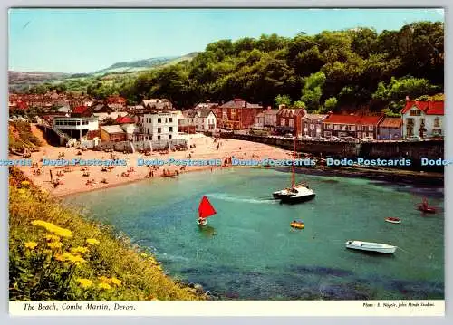 D317290 The Beach. Combe Martin. Devon. E. Nagele. John Hinde