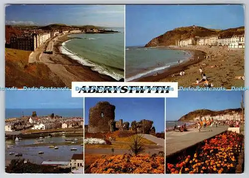 D317291 Aberystwyth. Wales. John Hinde. Redruth. Cornwall. Multi View