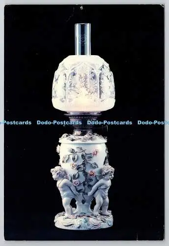 D322526 Antike Petroleumlampe. Akagi Sammlung. Postkarte