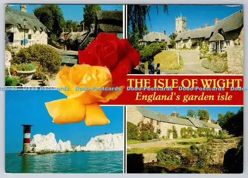D317296 Isle of Wight. Englands Garteninsel. J. Salmon Ltd. Sevenoaks. Kent. Mu