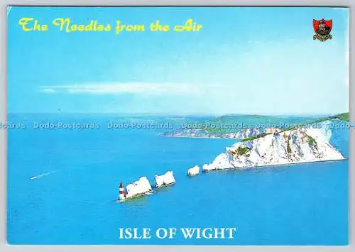 D317297 Isle of Wight. Die Nadeln aus der Luft. Postkarte der Serie Bay. G. Dea