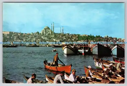 D313499 Süleymaniye-Moschee und Goldenes Horn. Istanbul. Türkei. Ercan Guneri. Sult