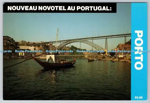 D314489 Nouveau Novotel au Portugal. Porto. Chas. Afurada. Postkarte