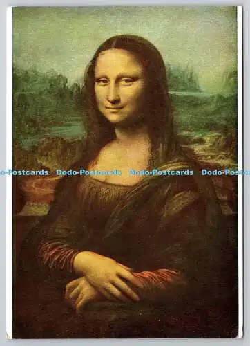 D322544 Leonard de Vinci. Mona Lisa. Musee du Louvre. Les Editions Nomis. Paris.