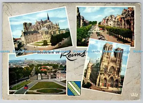 D317311 Reims. Marne. IRIS. Mexichrom. Diplom Prestige Frankreich. Editions La Cig