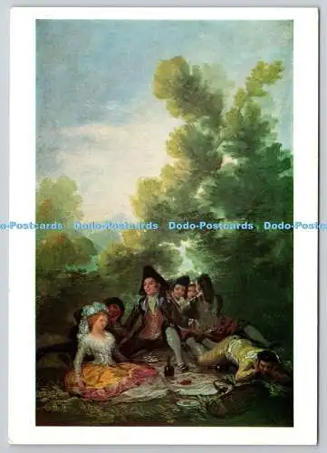 D322545 Francisco de Goya. Ein Picknick. Nationalgalerie. Für die Treuhänder