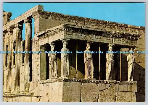 D313512 Athen. Die Karyatiden. Postkarte