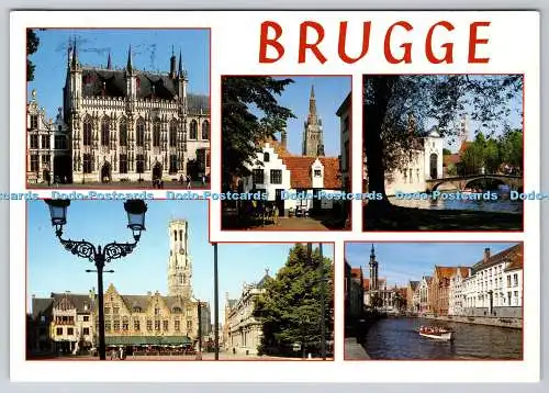 D314508 Grüße aus Brügge. Thill. N. V. Brussel. Nels. 2004. Postkarte. Multi